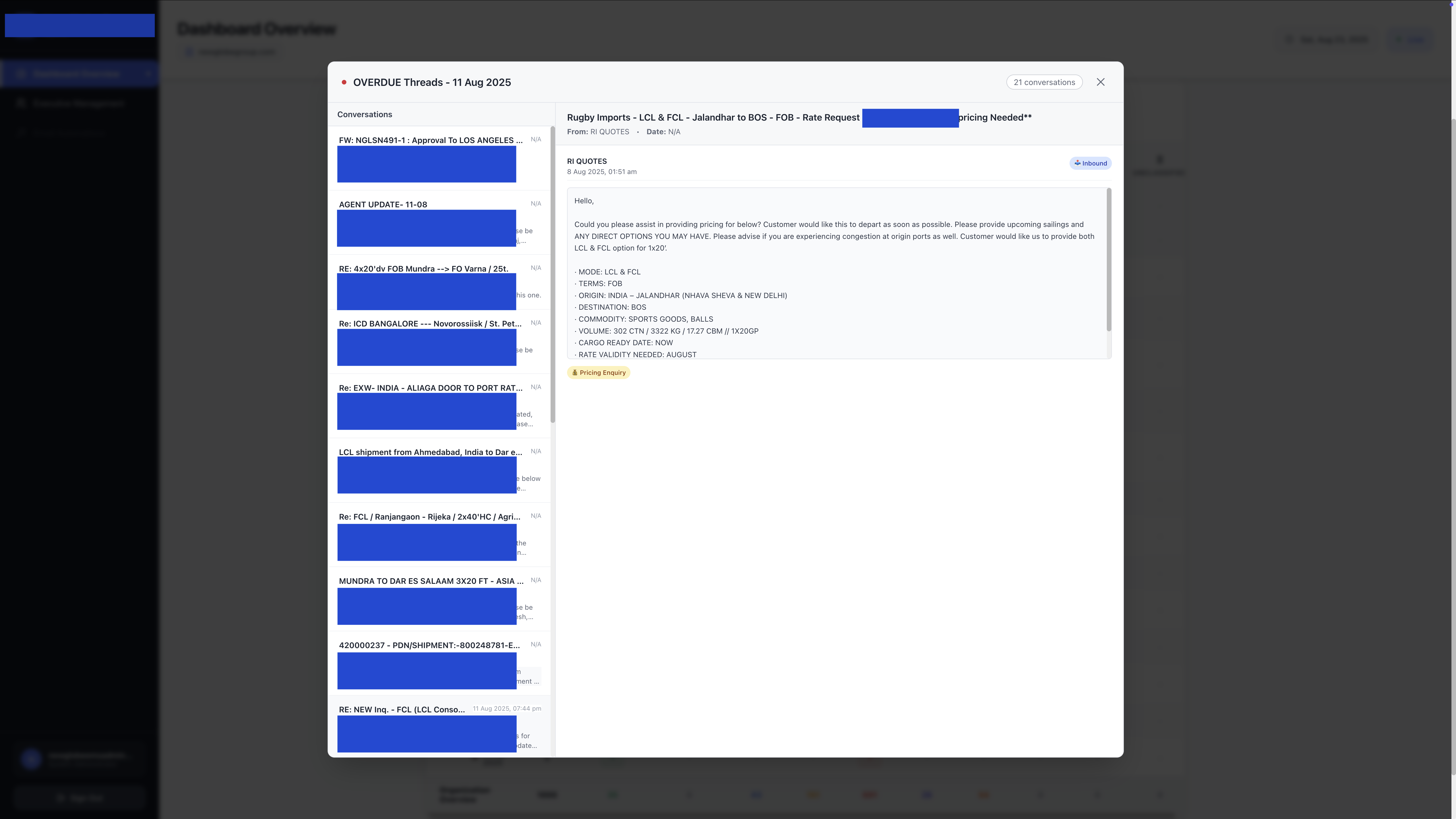 Detailed Drill-Down Analytics